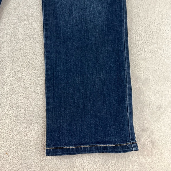 Gloria Vanderbilt Amanda 2.0 womens blue denim dark wash slim leg jeans size 16 - Picture 3 of 10